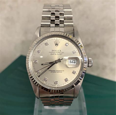 rolex factory diamond bezel letter e|rolex datejust 36 caliber.